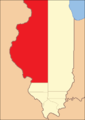 1815年から1817年の領域
