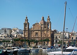 La Paroka preĝejo en Msida, Church of Sultana tal-Paci, dediĉita al St. Joseph kaj la dua patrono estas St. Dun Radz.