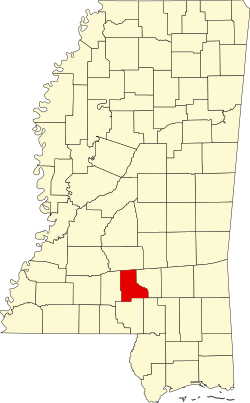 Koartn vo Jefferson Davis County innahoib vo Mississippi
