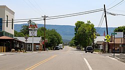 Looking towards the Grand Mesa in Mesa on Highway 65