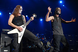 A Marduk élőben, a 2008-as Metalmania fesztiválon.