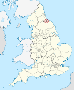 Borough di Middlesbrough – Localizzazione