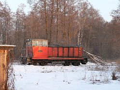Diesellok der SŽD-Baureihe ТУ7 - № 0727