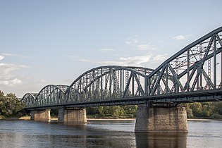Γέφυρα Γιούζεφ Πιουσούτσκι στον ποταμό Βιστούλα