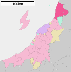 Kedudukan Murakami di wilayah Niigata