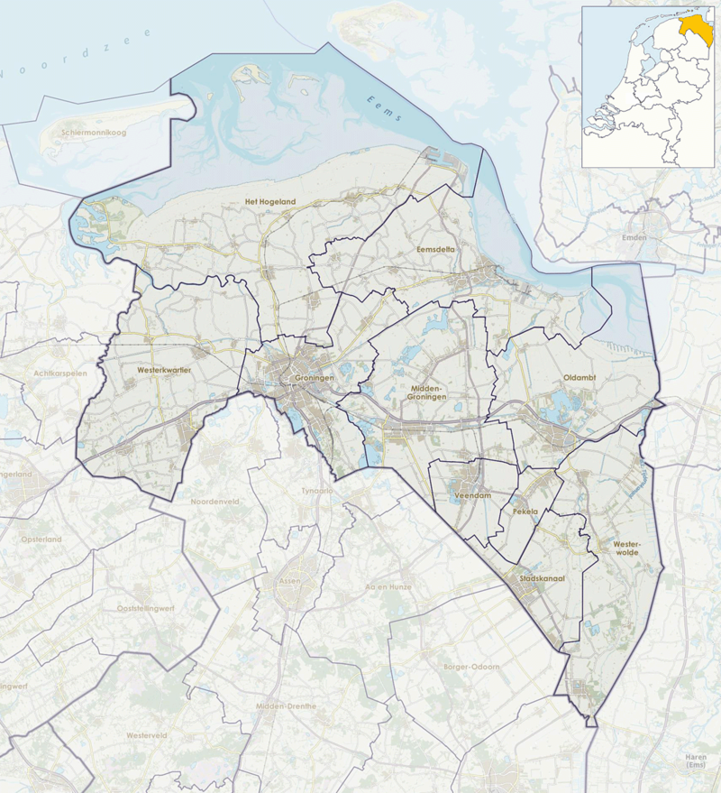 Lijst van windmolens in Groningen (Groningen)