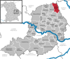 Lage der Gemeinde Rattenberg im Landkreis Straubing-Bogen