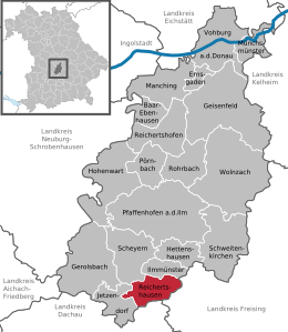 Reichertshausen - Localizazion