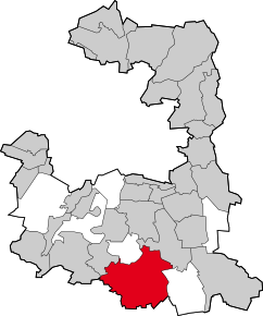 Poziția comunei Sauerlach pe harta districtului München