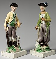 Sportsman and sportswoman, c. 1780