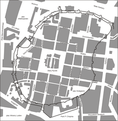 Plan Starego Miasta