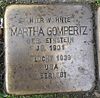 Stolperstein Emmerich Steinstraße 1 Martha Gompertz