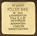 Földes Imre, Fürj utca 14/B.