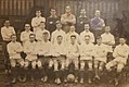 Beaumont at Preston North End. Bottom row, third from right