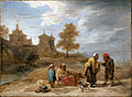 „Čigonai peizaže“ (iki 1690, Dalvičo paveikslų galerija, Londonas)