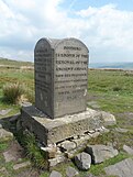 Pilgrims' Cross, Holcombe Moor