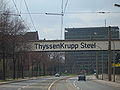 ThyssenKrupp Steel AG in Duisburg.