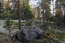 A ruins of the Unikonlinna hillfort in Janakkala, Finland Unikonlinna 2.JPG