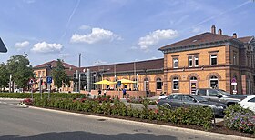 Empfangsgebäude des Bahnhofs Villingen