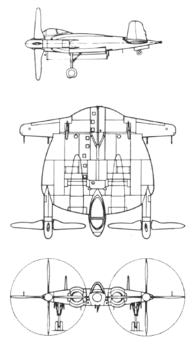 vue en plan de l’avion