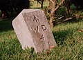 War Department Ordnance Survey Marker, Bermuda.