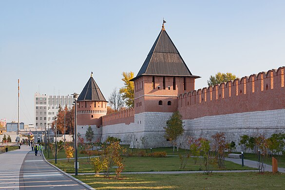 716. Стены и башни Тульского кремля, Тула Автор — AlixSaz