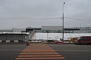 Construction on Guryanova Street on February 11, 2023