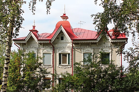 880. Деревянный жилой дом на улице Белинского, Томск Автор — ОлесяМ14