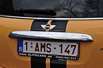 Vorschaubild für Systematik der Kraftfahrzeugkennzeichen (Belgien)