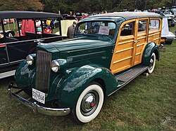 1937 Packard Six Series 115-C Station Wagon, body by Baker-Raulang