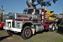 A 1970 Diamond REO truck in Penrith, New South Wales, Australia. 1970 Diamond REO table top (5986672619).jpg