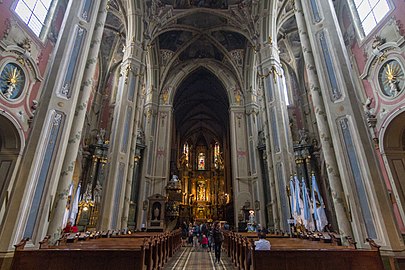 Interior of the cathedral