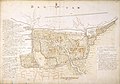 Isaac de Graaff, Platte grond als voren, met zyne wallen en bolwerken (plattegrond van de stad Banten), 1690 - 1705