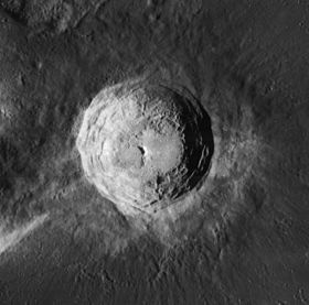 Снимок зонда Lunar Orbiter - IV.