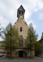 Aschersleben, Franzikanerkirche Hl. Kreuz, bald nach Gründung des Klosters Mitte 13. Jh.