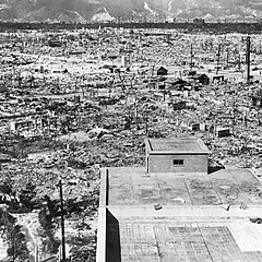 Autre photographie des conséquences à Hiroshima.
