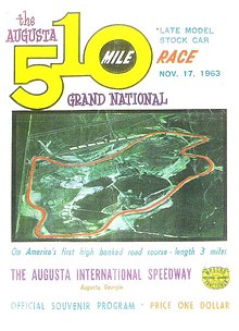 November 17, 1963 - NASCAR "Augusta 510"