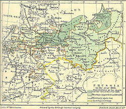 Location of New East Prussia