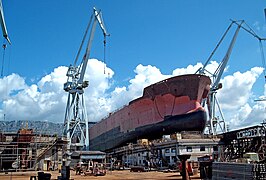 Shipbuilding in Split.