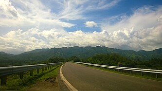 Puerto Rico Highway 150 in Toa Vaca Dam