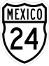 Federal Highway 24 shield