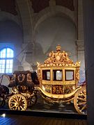 Charles X's coronation carriage.