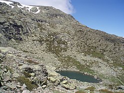 Laguna grande desde el Refugio Zabala