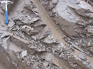 Quaternary clay in Estonia.