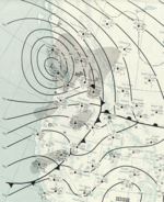 U. S. Weather Bureau Daily Weather Map