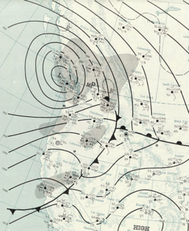 Columbus Day Storm 1962-10-13 weather map.png