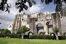 The convent of San Augustin, a mission centre established at Yuriria, Mexico in 1550 Convento san agustin 2.jpg