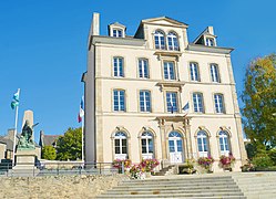 La mairie de Corseul dans les Côtes d'Armor.