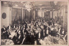 Banquet en l'honneur d'Arturo Toscanini au St. Regis, 1908.