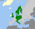 Distribution of Russula clavipes.svg